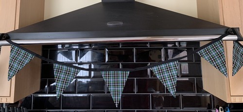 Cornish hunting tartan bunting - cornish,