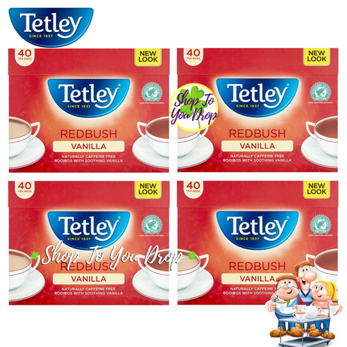 Tetley redbush vanilla - x, 40