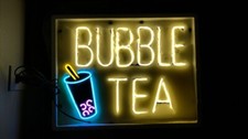 Bubble Tea Cup Shop Open
