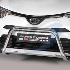 Toyota RAV4 Facelift 2016-2018 63mm Stainless Steel A-Frame Bull Bar