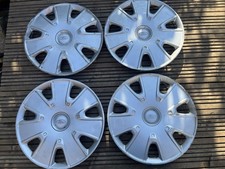 x4 Genuine Ford Fiesta 14” Wheel Trims Hub Caps Set 