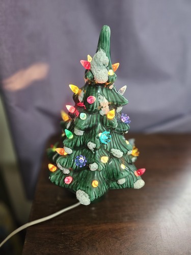 Vintage ceramic snow frosted - ceramic,