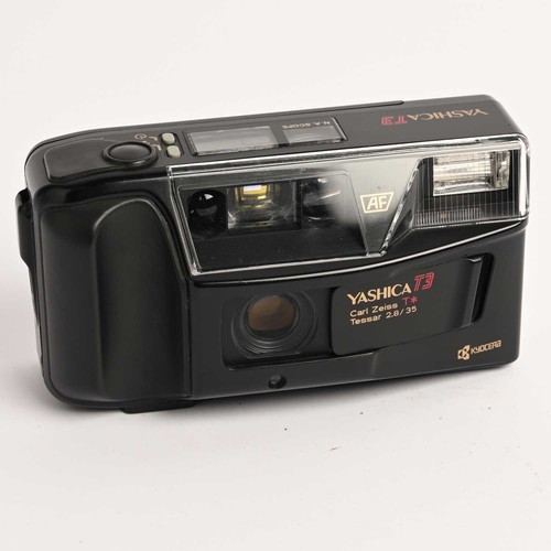 Yashica analog film camera - yashica,