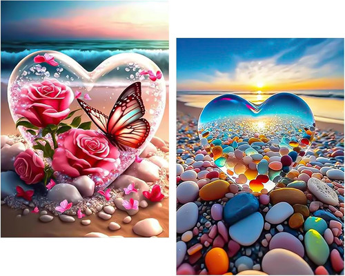 Pcs diamond painting - 2, diamond-painting