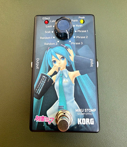 Korg miku stomp excellent - miku,
