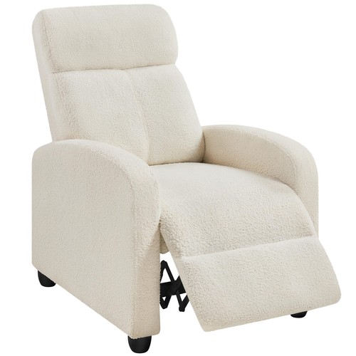 Fabric recliner chair - recliner,