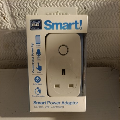 Smart 13a wifi plug - bg,