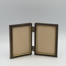 Vintage Double Hinged Brass