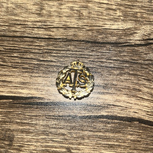 British army brass ats badge - ats,