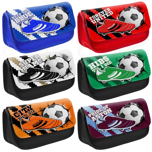 Football pencil case - football,