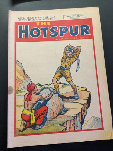Hotspur comic 604 february - hotspur,