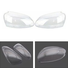 2PCS Front Headlight Lens