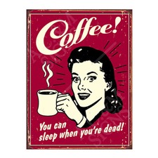 Metal Tin Sign Plaque Home Bar