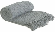 100% COTTON THROW BLANKET FOR