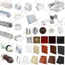 4" 100mm Plastic Ducting