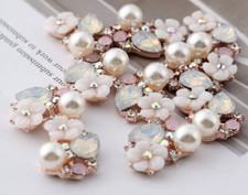 4xlight gold white - gold, flowers