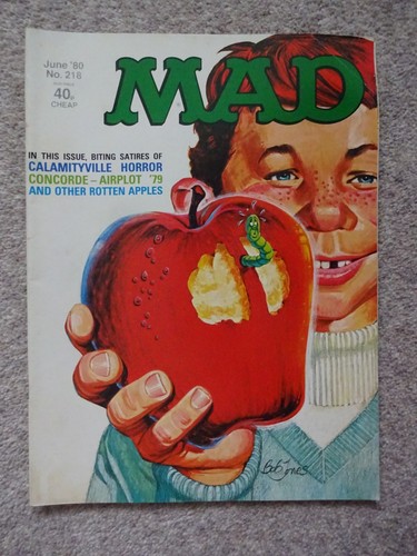 Mad magazine 218 uk - mad,