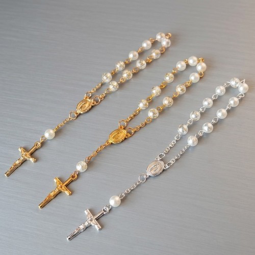 Lovely rosary beads necklace - lovely,