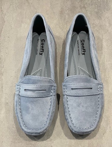 Ladies comfy flat moccasin - comfy,