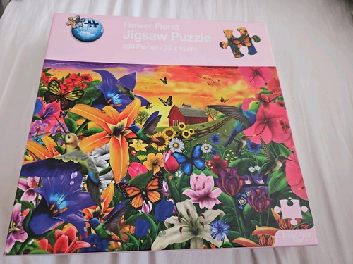 Puzzle world flower - world,
