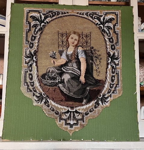 Antique victorian embroidery - victorian,