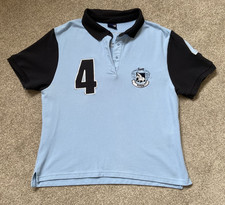 TOGGI ladies two tone blue polo t-shirt size 18