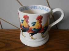WELSUMMER HEN ceramic half