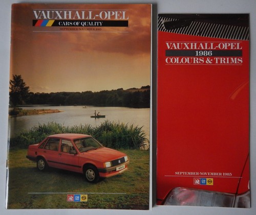 Vauxhall opel orig 1985 - vauxhall, mkt