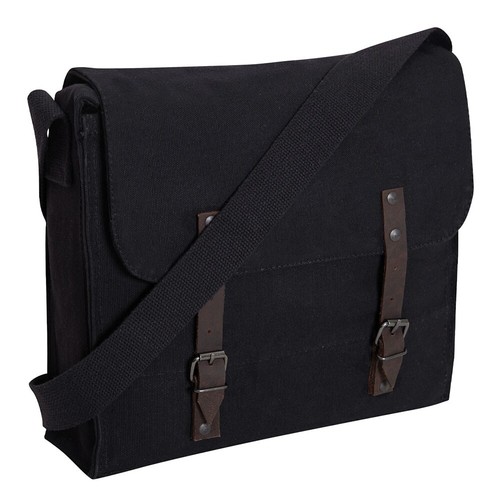 Rothco black canvas medic bag - canvas,