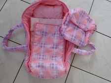 dolls carry cot covers pillow