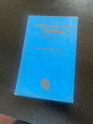 Original manual austin healey - original,