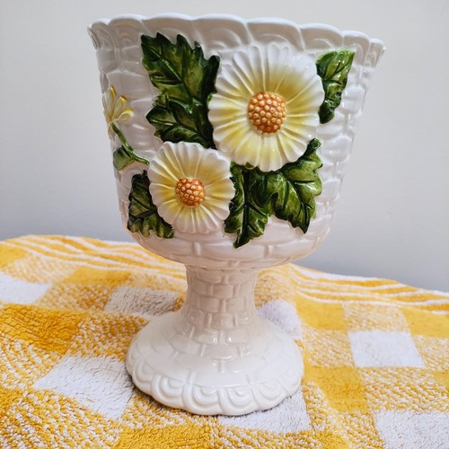 Lefton planter bowl daisy - planter,