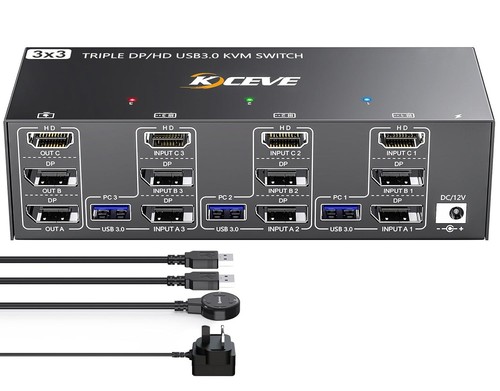 Monitor kvm switch - kvm, 3