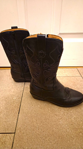 Marks spencer black leather - marks,