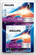 Philips MINI DVD-RW 3 Pack