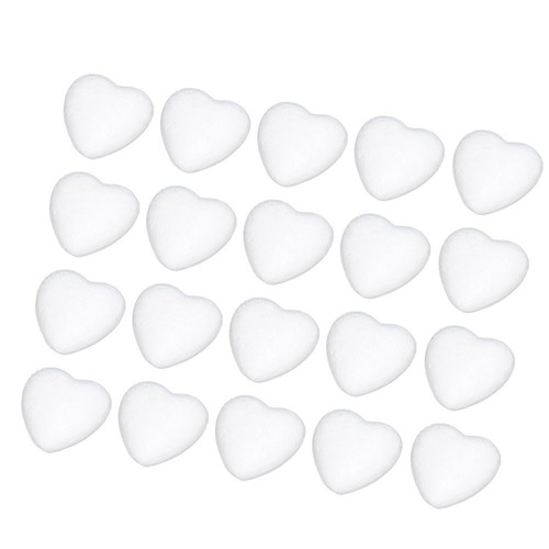 Pcs polystyrene hearts for - pcs,