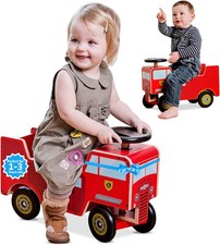 Kiddimoto Wooden Kids Ride On Car/Walker for Toddlers Children From 12 Months T