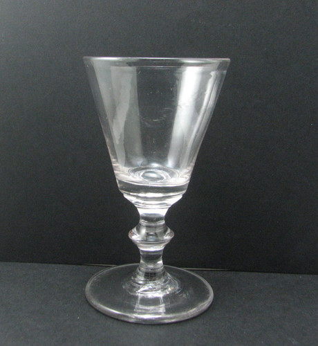 Early 19th century dram - early, glass