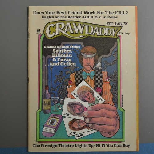 Crawdaddy magazine 1974 july - crawdaddy,