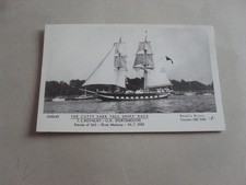 POSTCARD - BOAT - SHIP - T S ROYALIST - PORTSMOUTH - CUTTY SARK TALL SHIPS RACE