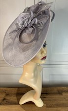 Irresistible Pale Grey Sinamay