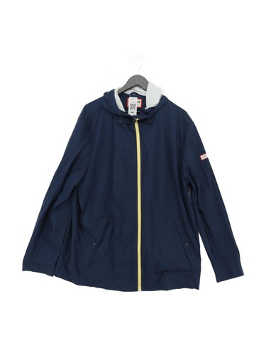 Hunter rain coat jacket - hunter, blue