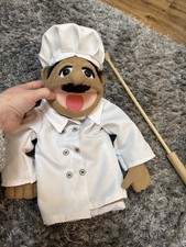 Melissa & Doug Muppet Chef Puppet Chef Alfredo Al Dente