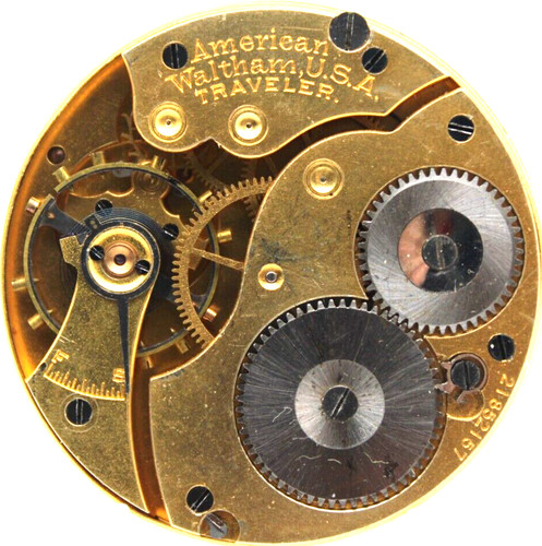 1918 waltham pocket - pocket, watch
