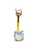 Coloured Belly Bar 316L