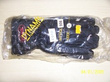 Dynamic leather motorcycle gloves Small