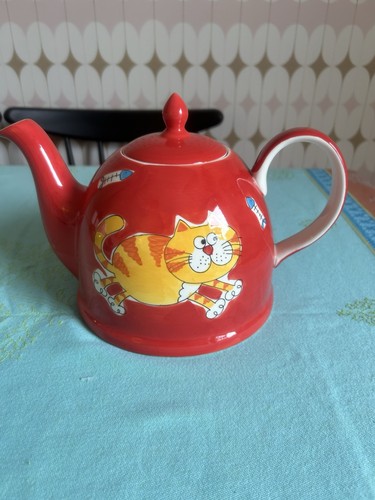 Whittard cat design teapot - whittard,