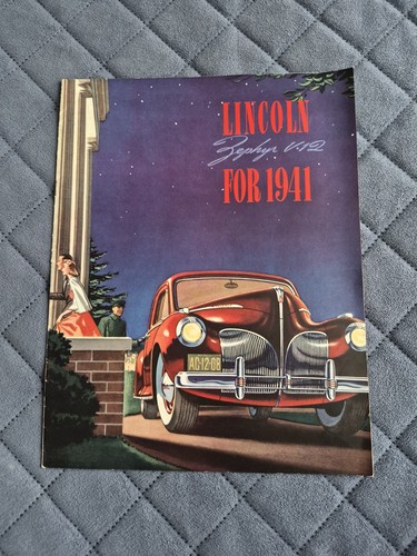 Vintage 1941 lincoln zephyr - 1941,