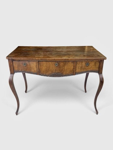 Antique mahogany console table - antique,