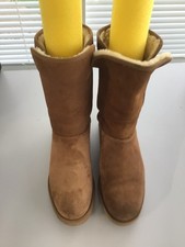 Ladies Ugg chestnut boots size uk 5.5/39